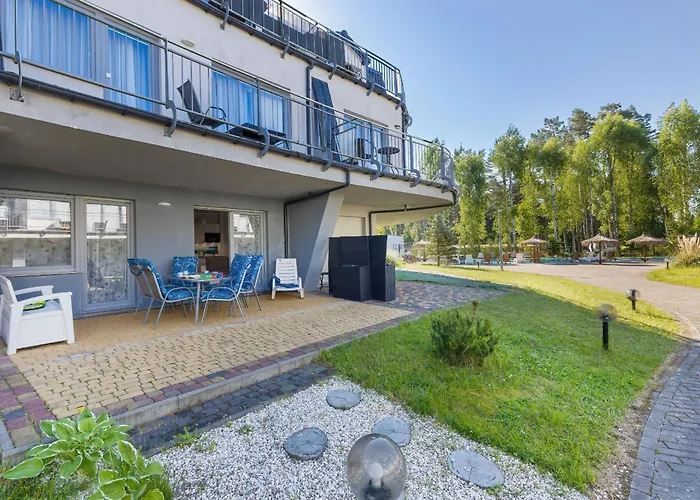 公寓 Lesna - Basen & Kort Tenisowy - Z Parkingiem I Tarasem By Rent Like